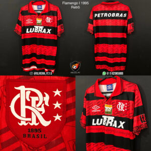 Flamengo I Home 1995 - Retrô