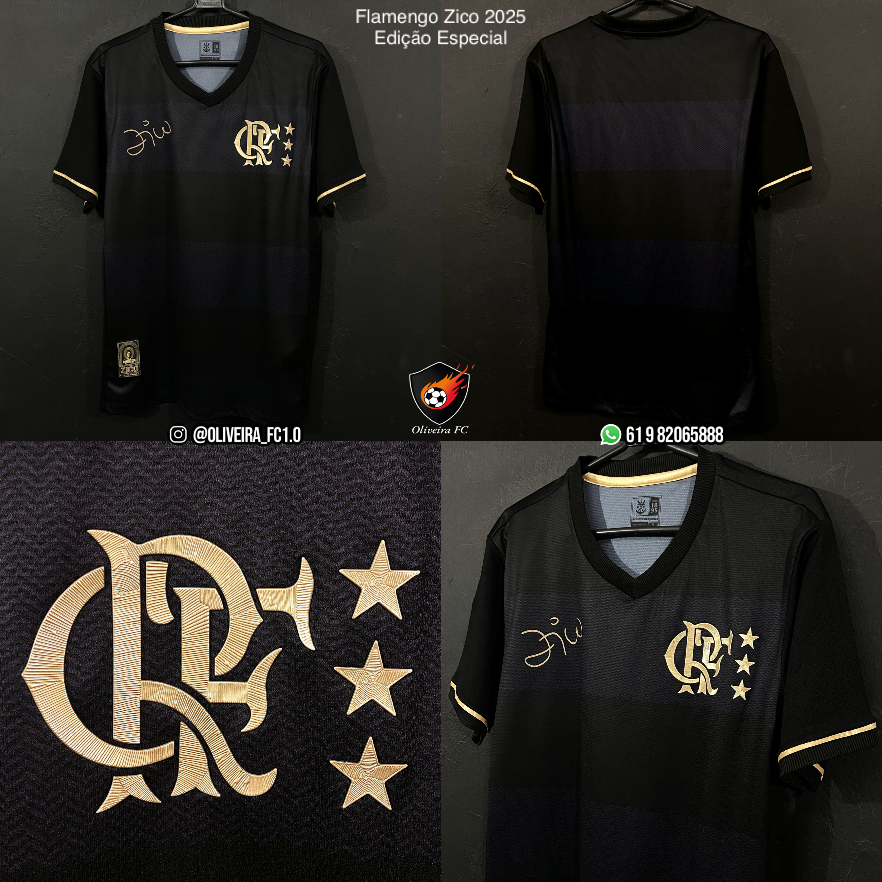 Flamengo Zico 2025 - Edição Especial