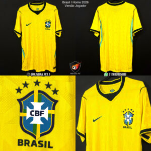 Brasil I Home 2026 - Versão Jogador